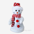 Decorações de boneco de neve de Natal de 18 cm